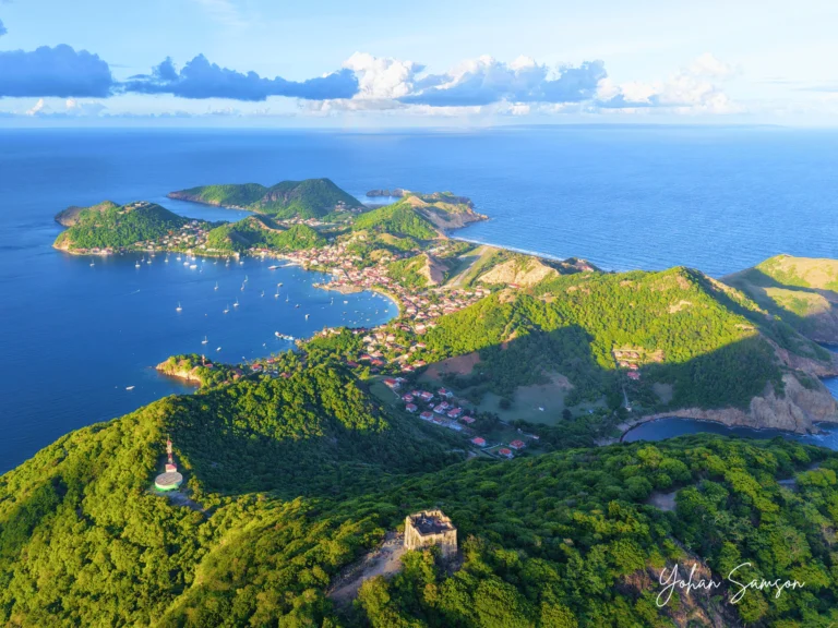 vue du chameau Les Saintes