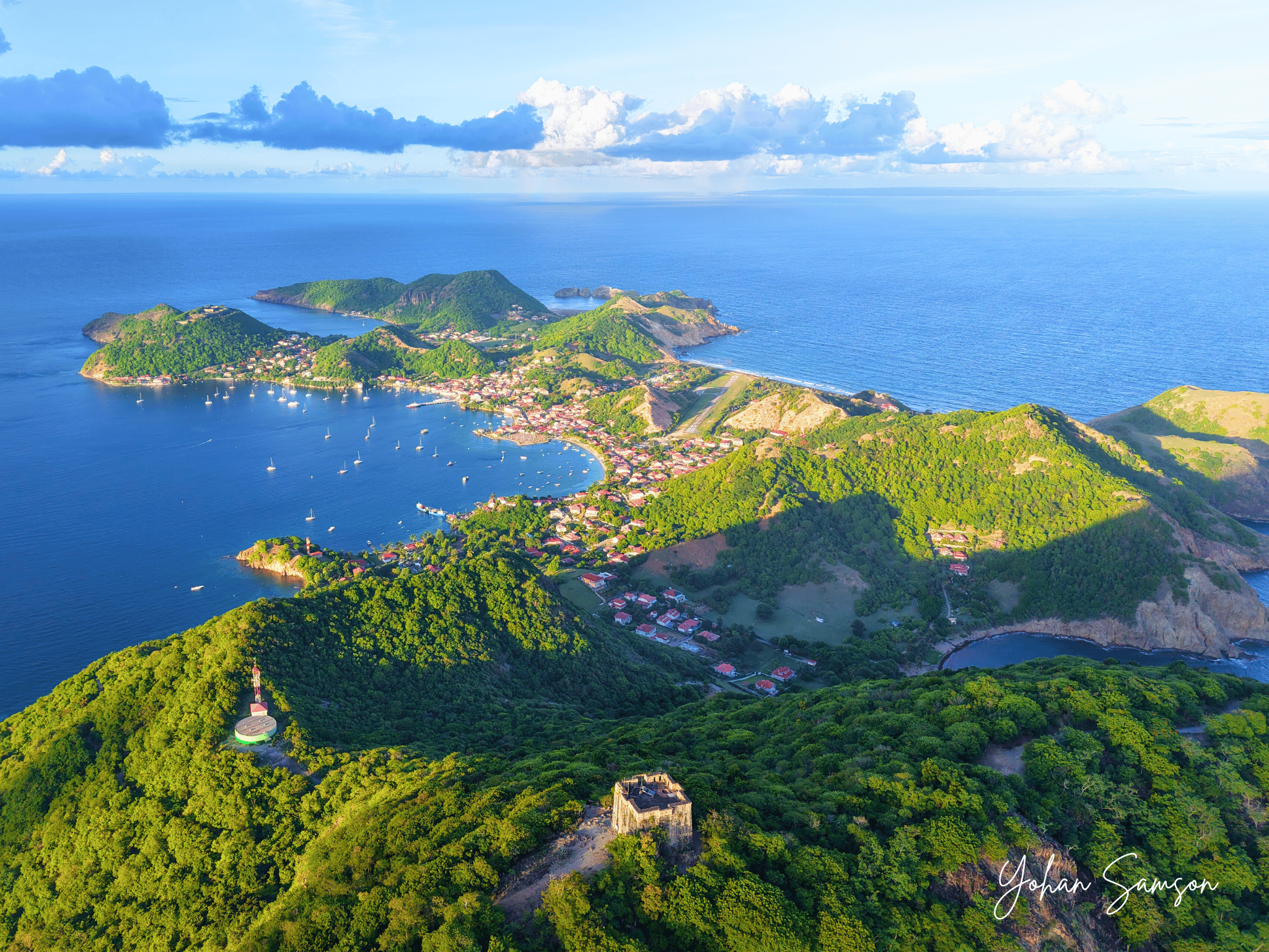 vue du chameau Les Saintes